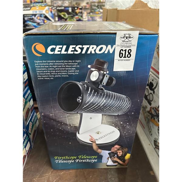 Celstron First Scope Telescope