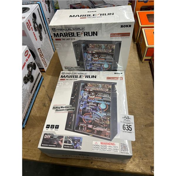 2-Marble Runs - 2 X $