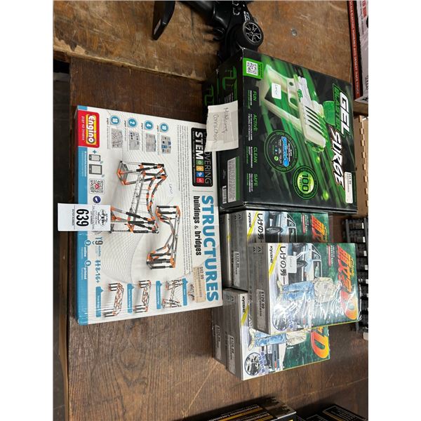 Jelly Blaster Guns 2, Stem Structure Kit, 5 Animal Kits