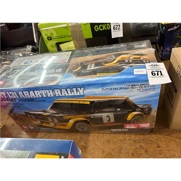 Fiat Rally RC Car