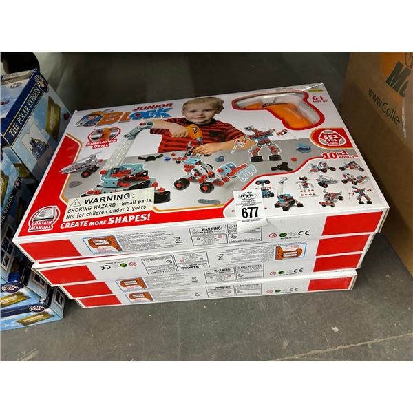 4-Jr. Block RC Robot Kit - 4 X $