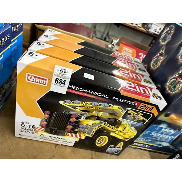 4-Mechanical Master Truck Kits - 4 X $