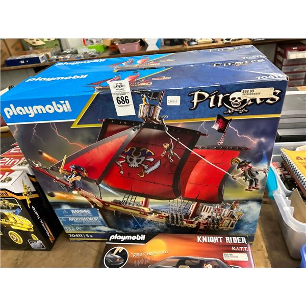 2-Playmobile Pirates 132 Play Set - 2 X $