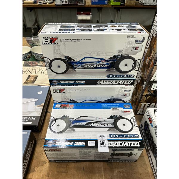 3-RC10 Champion Edition RC Cars - 3 X $