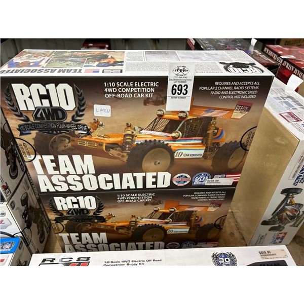 5 -RC10  4 Wheel Car Kit Off Road - 5 X $