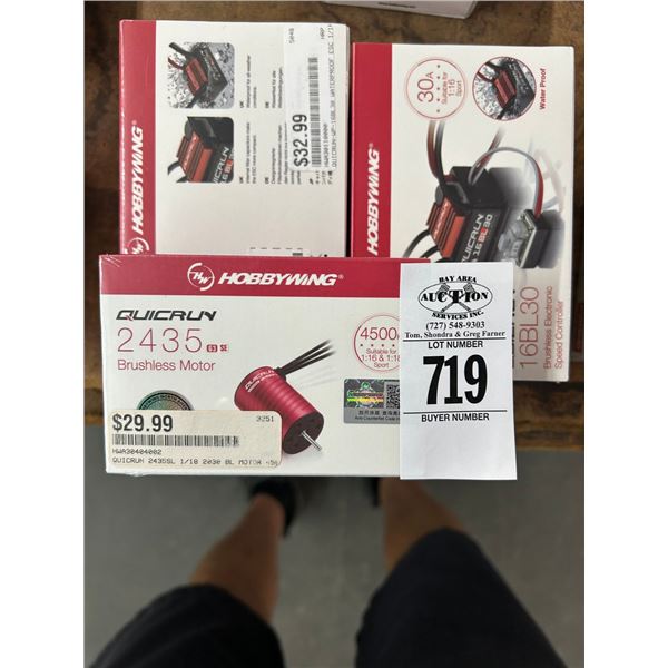 3-Motor/Speed Controllers - 3 X $