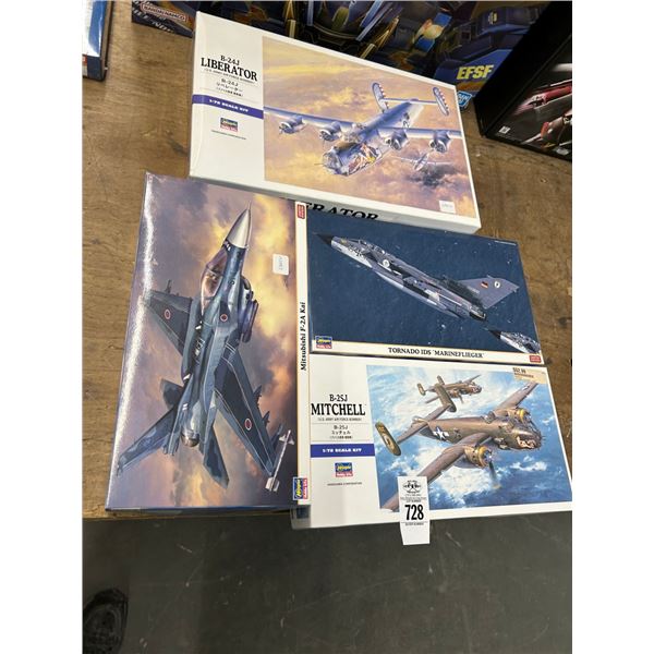 4-War Plane Models - 4 X $