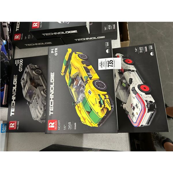 3-Reobrix Technology Car Model - 3 X $