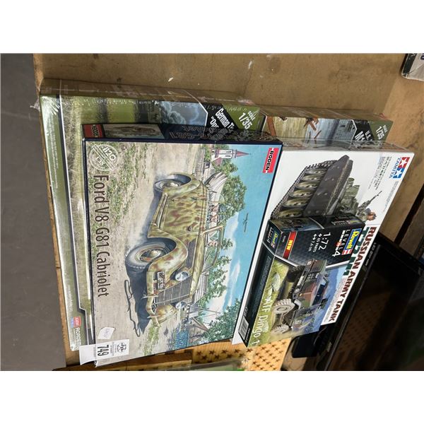 5-Military Models - 5 X $