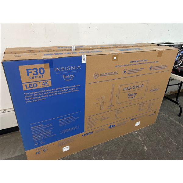 2-Insignia Fire TV LED  75"  - 2 X $