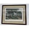 Image 1 : Framed Wall Art The Village Elms Approx.  36"  X  40"