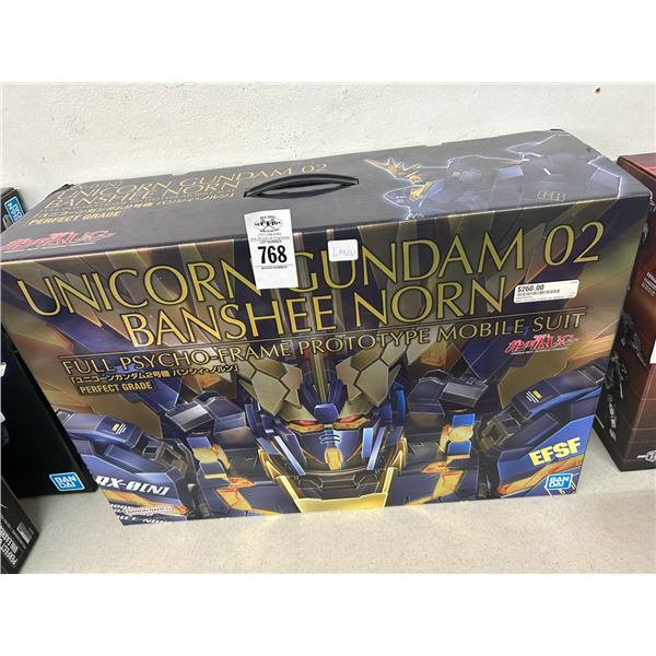 4 Unicorn Gundam 02 Banshi Norn Mobile Suit 4 x $