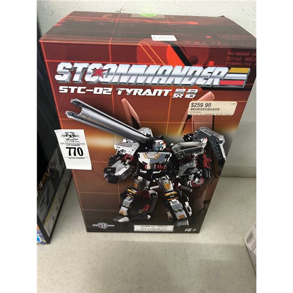 Stoomander Tyrant Robot