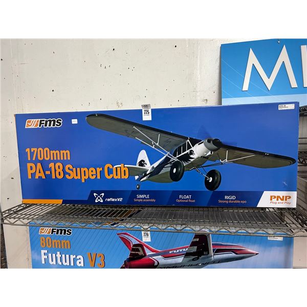 FMS PA18 Super Cub RC Airplane Plug N Play