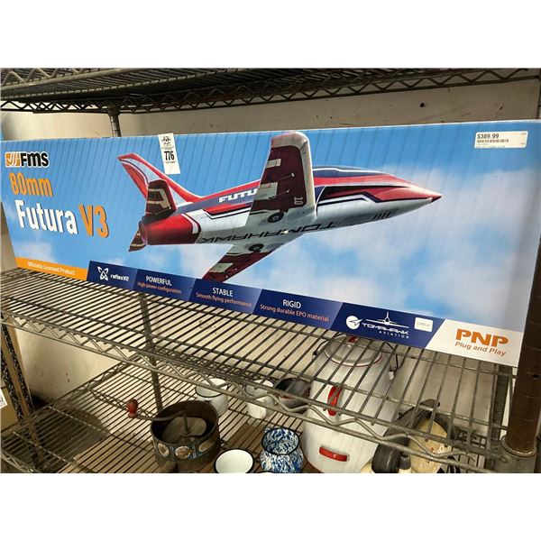 FMS Futura V3 RC Airplane Plug N Play