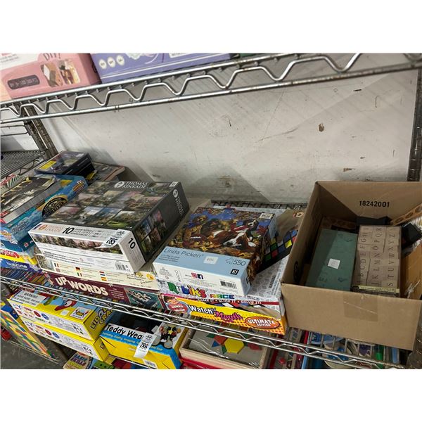 Asst. Boardgames, Puzzles, Activities