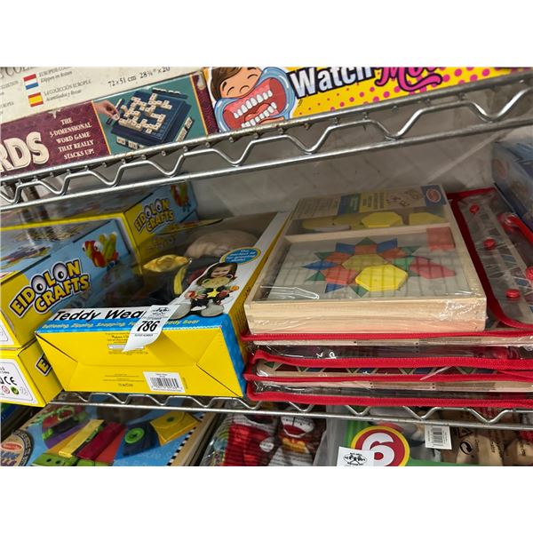 10-Eidolon Crafts/Teddywear/Fighting/Other Child Activity - 9 X $