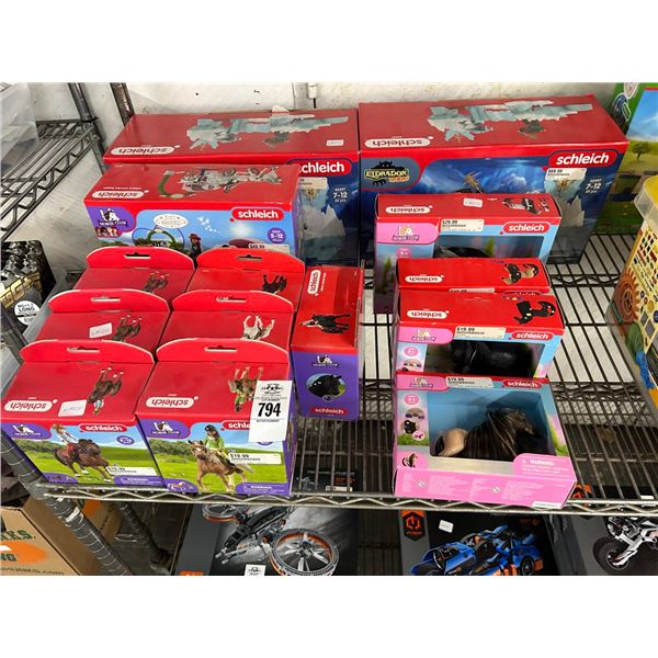 14-Schleich Figurines - 14 X $