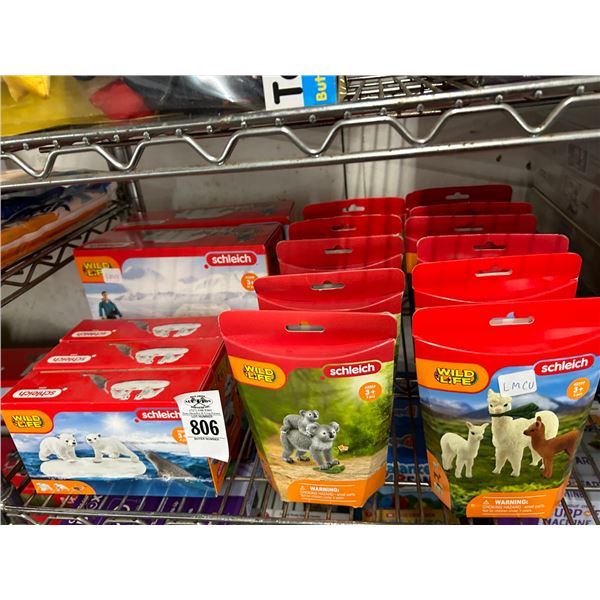 16-Schlike Play Accessory Figurine - 16 X $