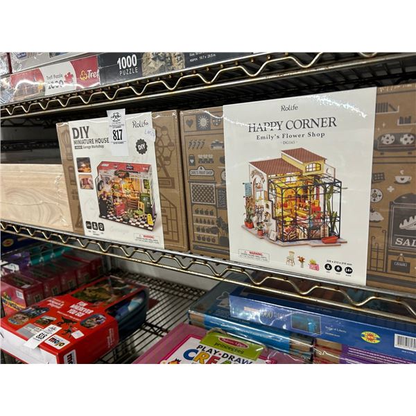 5-Melissa/Doug Block Set, DIY Garage Workshop/Flower Shop - 5 X $