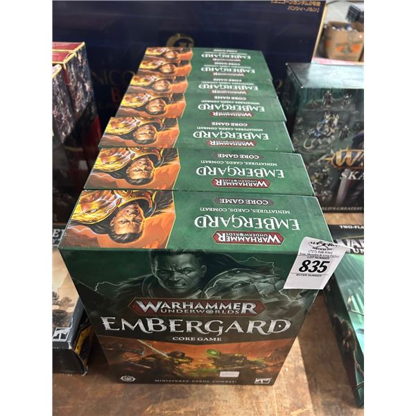 7-War Hammer Embergard Core Game - 7 X $