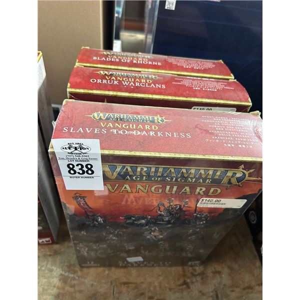 3-War Hammer Van Guard - 3 X $