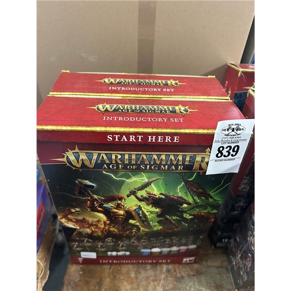 2-War Hammer Age of Sigmar Intro Set - 2 X $