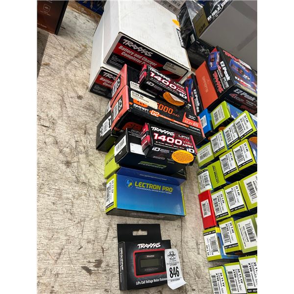 RC Batteries 9, Voltage Meter, 2 Battery Packs - ALL