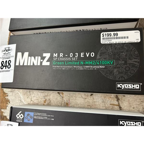 Mini Z Green Limited Chasis Set