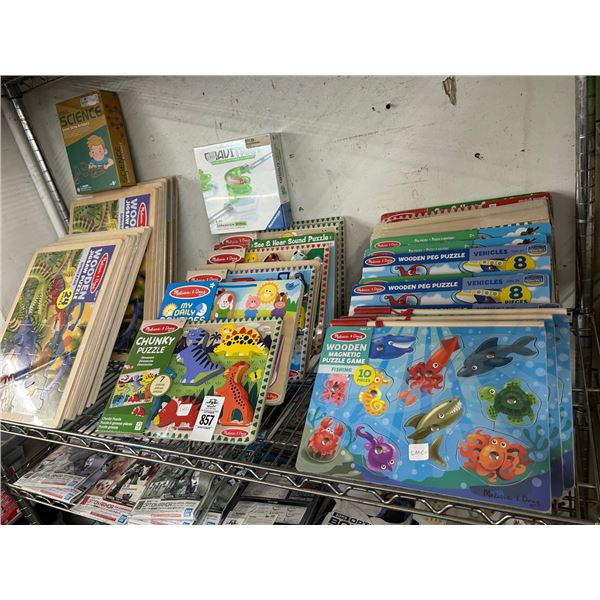 36-Melissa/Doug Puzzle/Activity Set - 36 X $