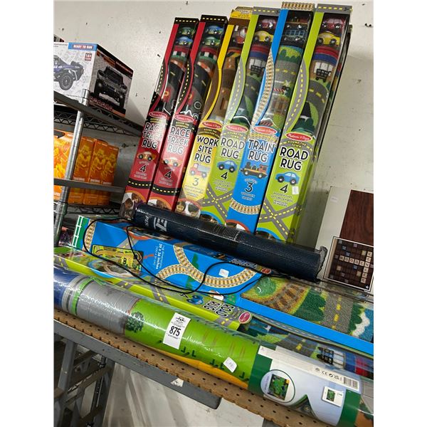 20-Melissa/Doug Car Track Rug - 20 X $