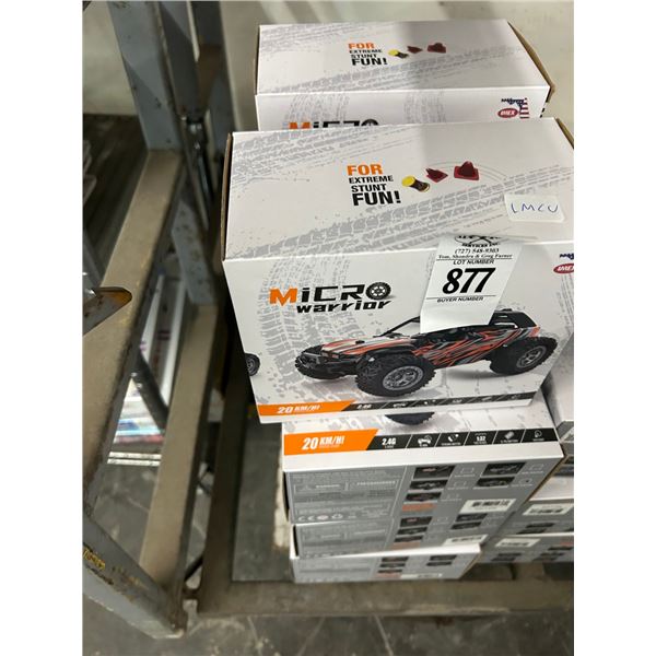 23-Micro Warrior RC Car -22 X $