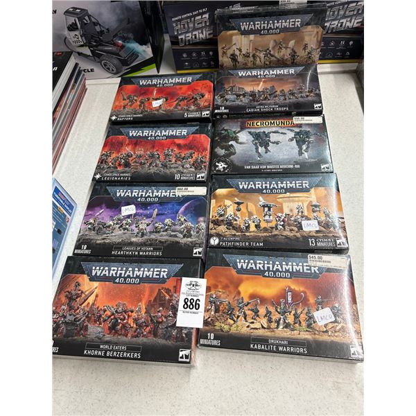 9-War Hammer Game Accessory - 9 X $