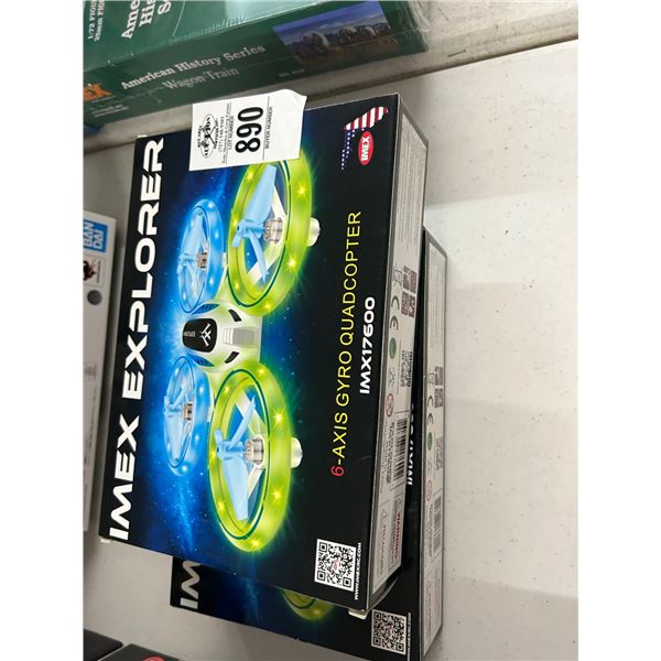 2-Imac Explorer Quad Copter Droin - 2 X $