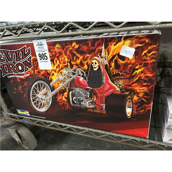 Evil Tron Model Chopper Bike