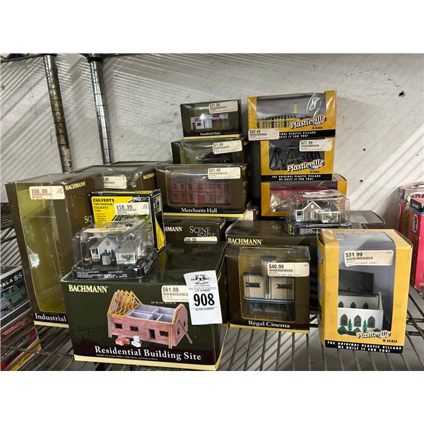 19-Boxman Train Landscape Bulding/Accessory - 19 X $