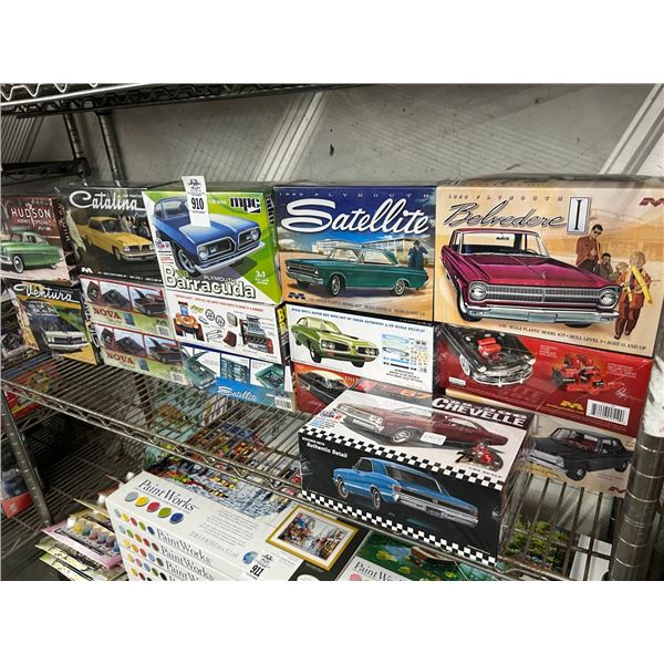 15-New Model Cars - 15 X $