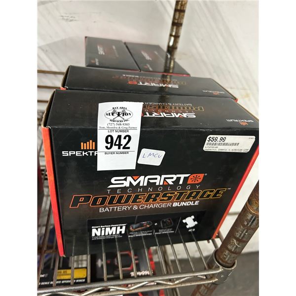 4-Power Stage Battery/Charger Bundle - 4 X $