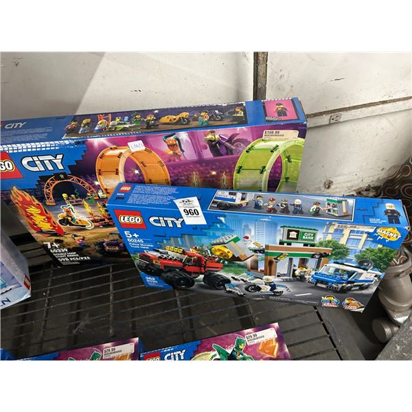 2-Lego City Playset - 2 X $