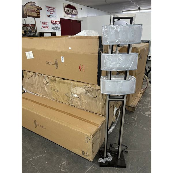 6-New Contemporary Floor Lamp - 6 X $