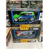Image 1 : 2-La Trax Rally 4 Wheel Drive RC Car - 2 X $
