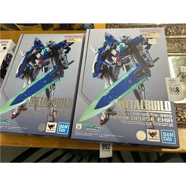 2-Metal Build Gundom Device EXIA - 2 X $