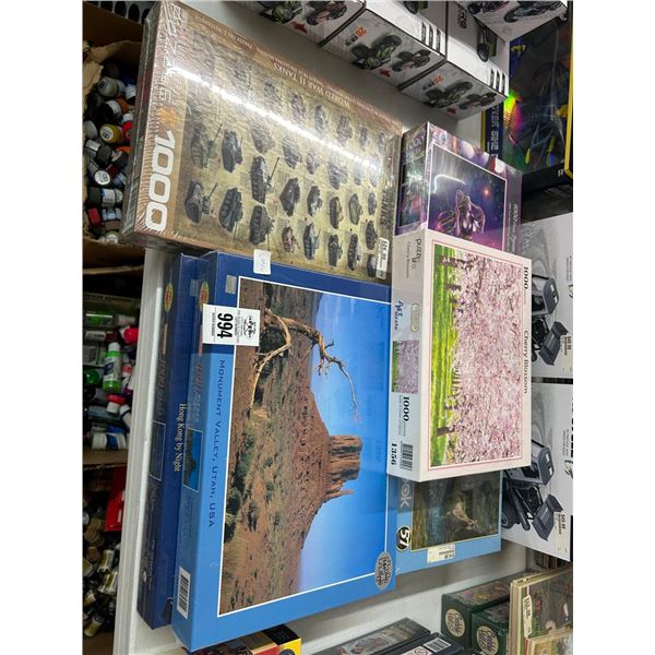 8-Asst. New Puzzles - 8 X $