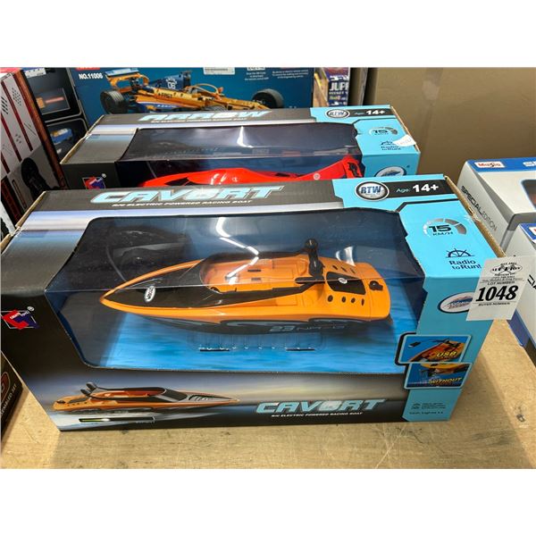 2-RC Racing Boat - 2 X $