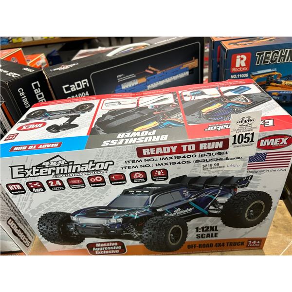 Exterminator 4X4 Off Road RC Car