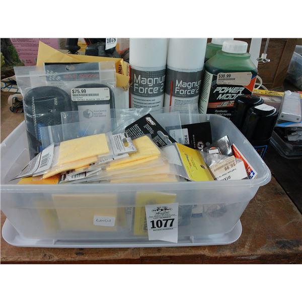 Jet Oil Electronic Cleaner, RC Accessories w/Tumbler