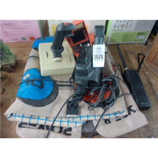 Game Controller, Walkie Talkie, Nintendo Step Pad