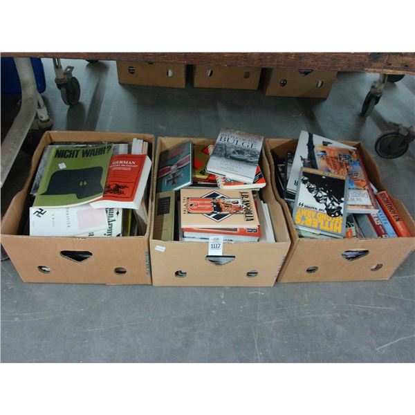 Bins 3 w/Asst. War Books