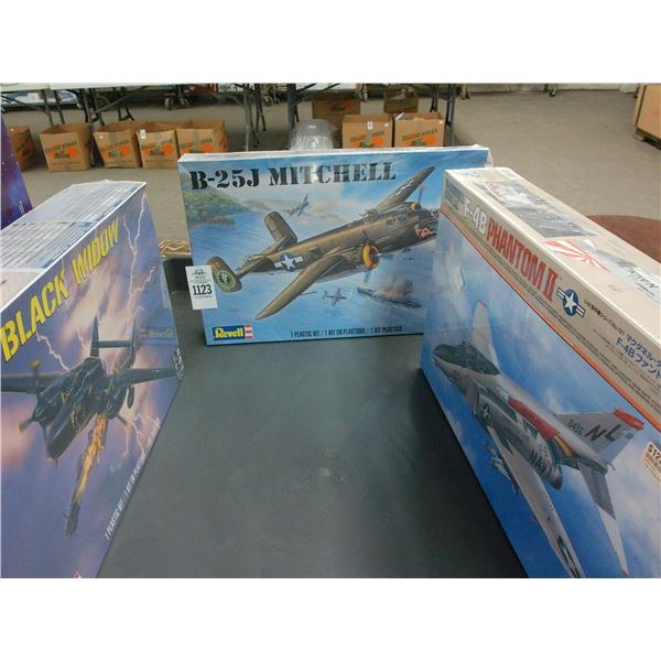3-Model War Planes - 3 X $