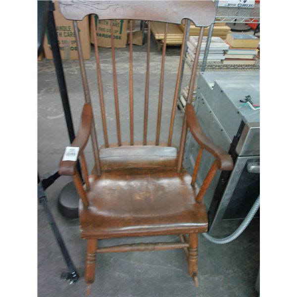 Old Mahogany Rocker